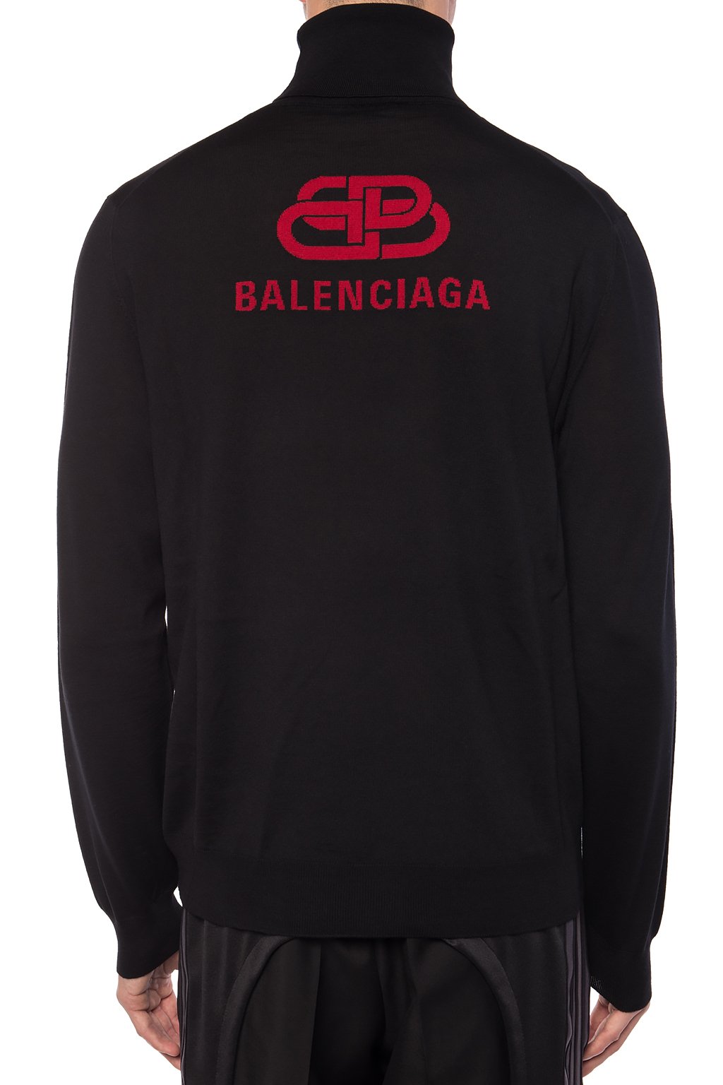 Balenciaga red hot sale turtleneck